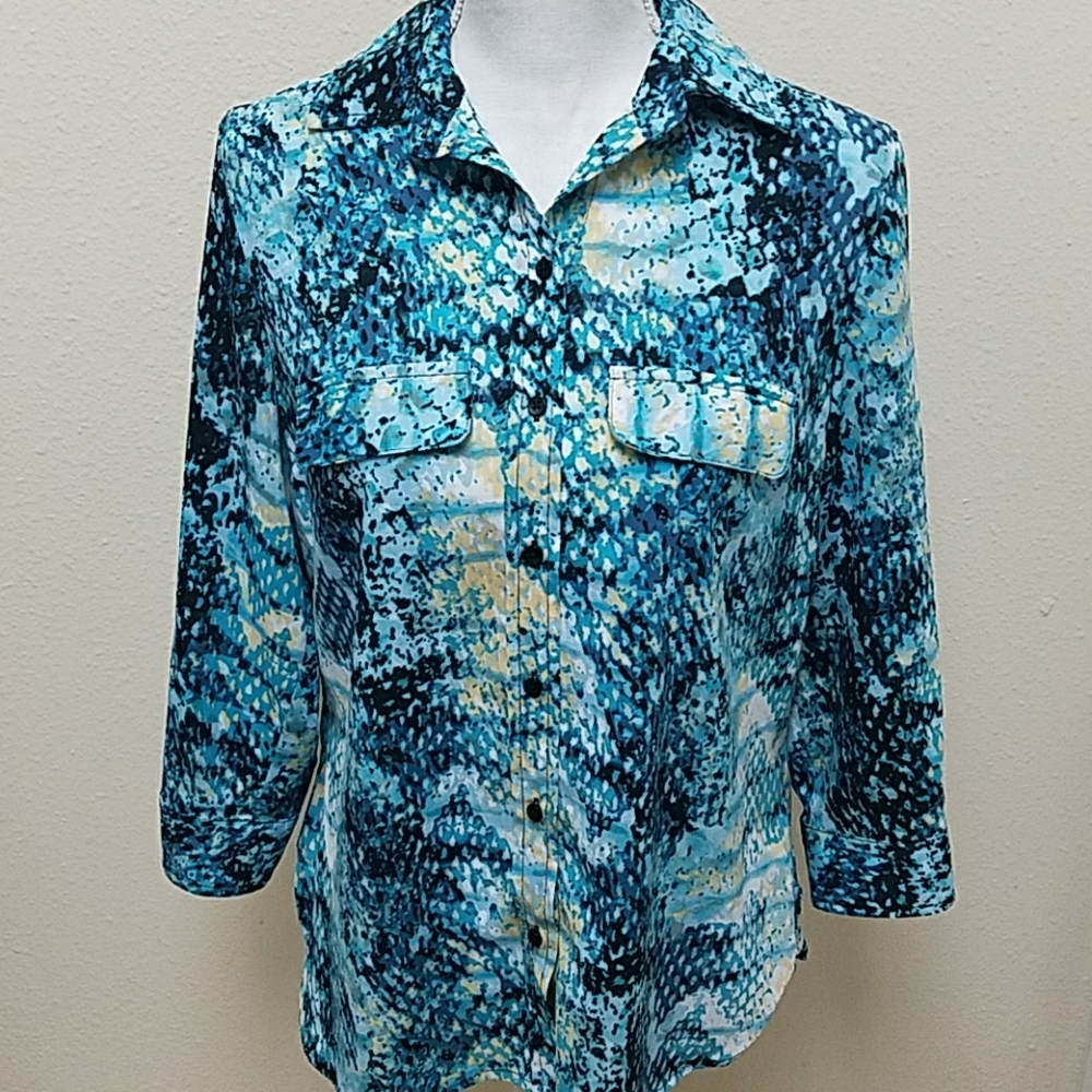 WHITE STAG BLOUSE LONG SLEEVE